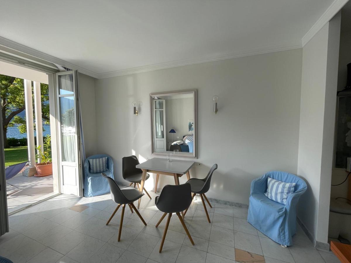 Ville Lago Lugano Porto Ceresio Exterior foto