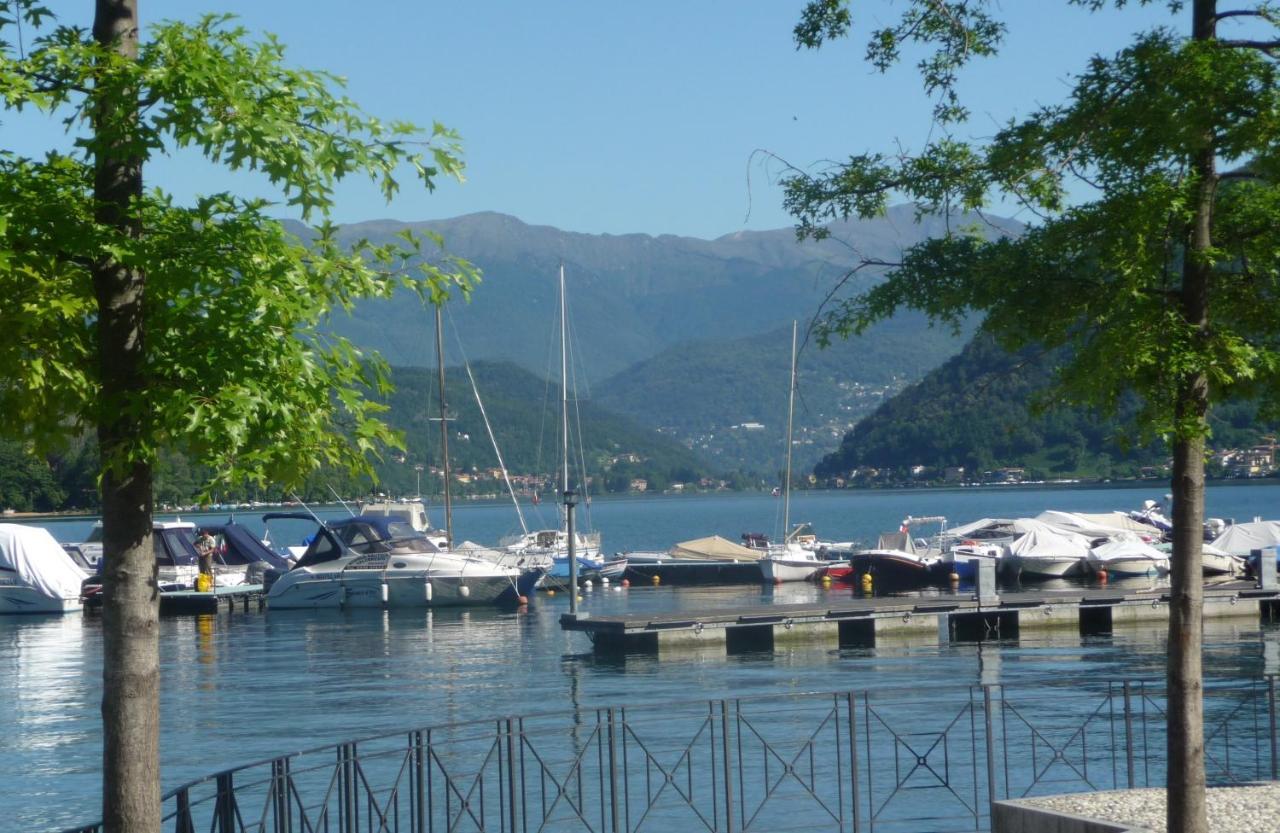 Ville Lago Lugano Porto Ceresio Exterior foto