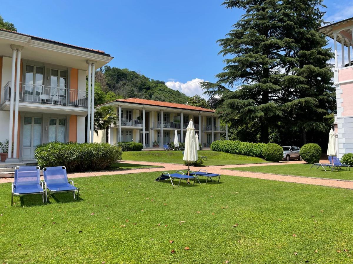 Ville Lago Lugano Porto Ceresio Exterior foto