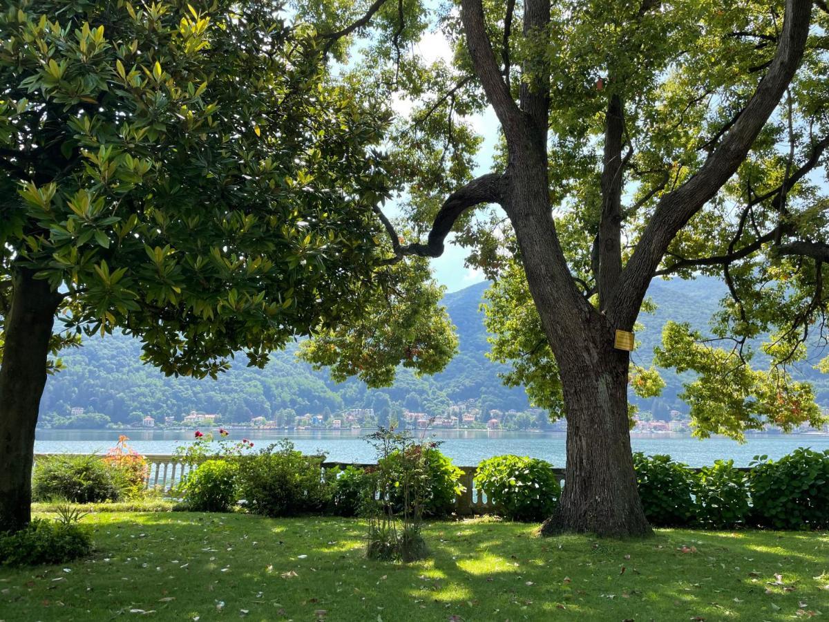 Ville Lago Lugano Porto Ceresio Exterior foto