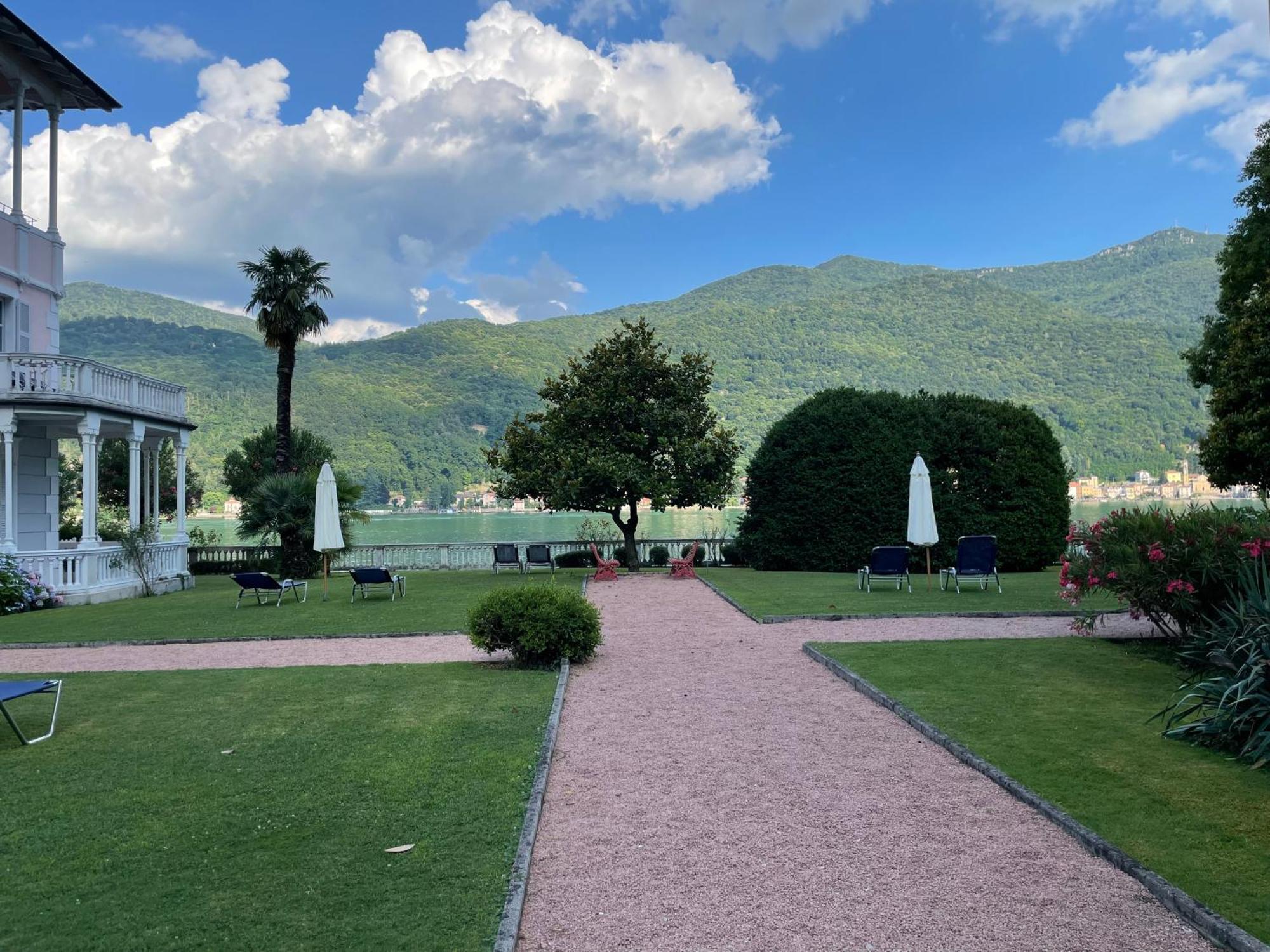 Ville Lago Lugano Porto Ceresio Exterior foto